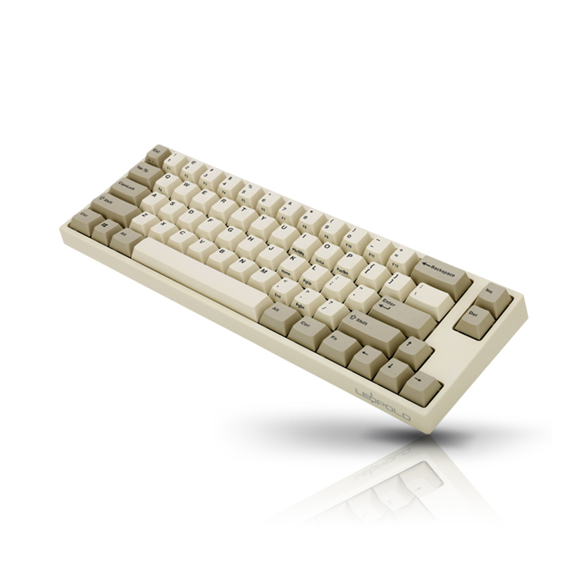Keyboard Leopold FC660M PD White Grey Cherry Red switch