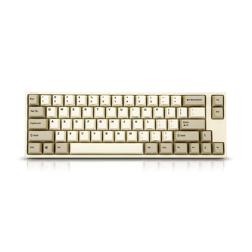 Keyboard Leopold FC660M PD White Grey Cherry Red switch