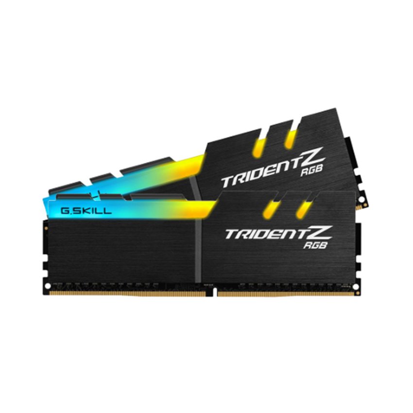 RAM Desktop Gskill Trident Z RGB (F4-3200C16D-32GTZR) 32GB (2x16GB) DDR4 3200MHz