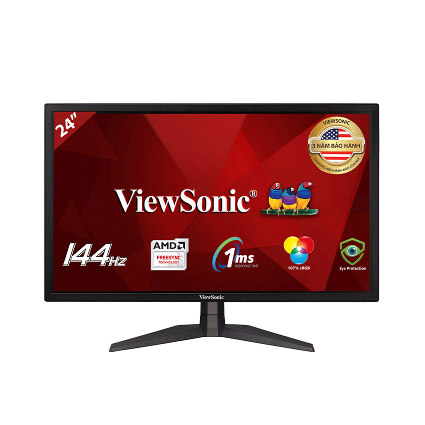 Màn hình Viewsonic VX2458-P-MHD (23.6inch/FHD/TN/144Hz/1ms/250nits/HDMI+DP/FreeSync/Loa)