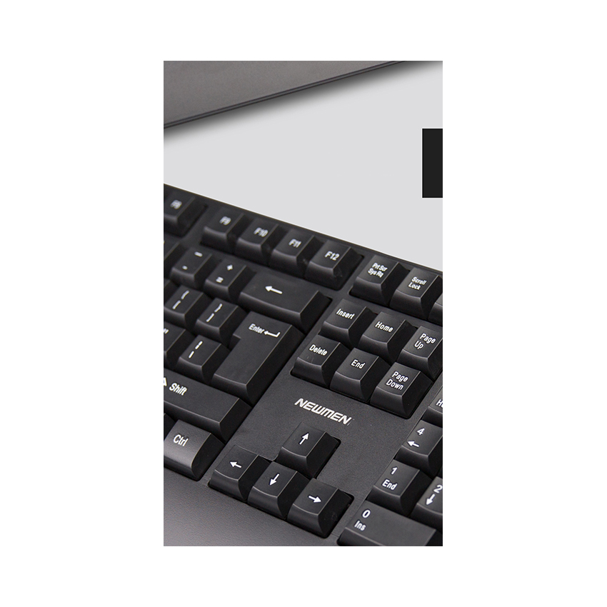 Bàn phím chơi game Newmen E340+ (USB/Đen)