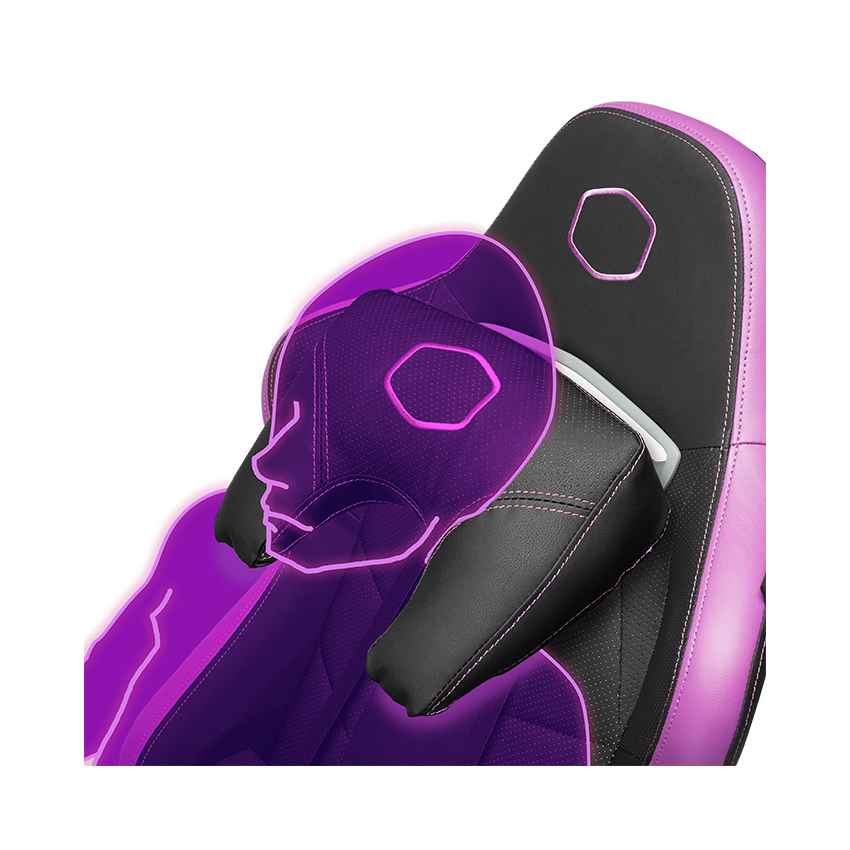 Ghế Chơi Game CoolerMaster Caliber R2 CM Purple (CMI-GCR2-2019)
