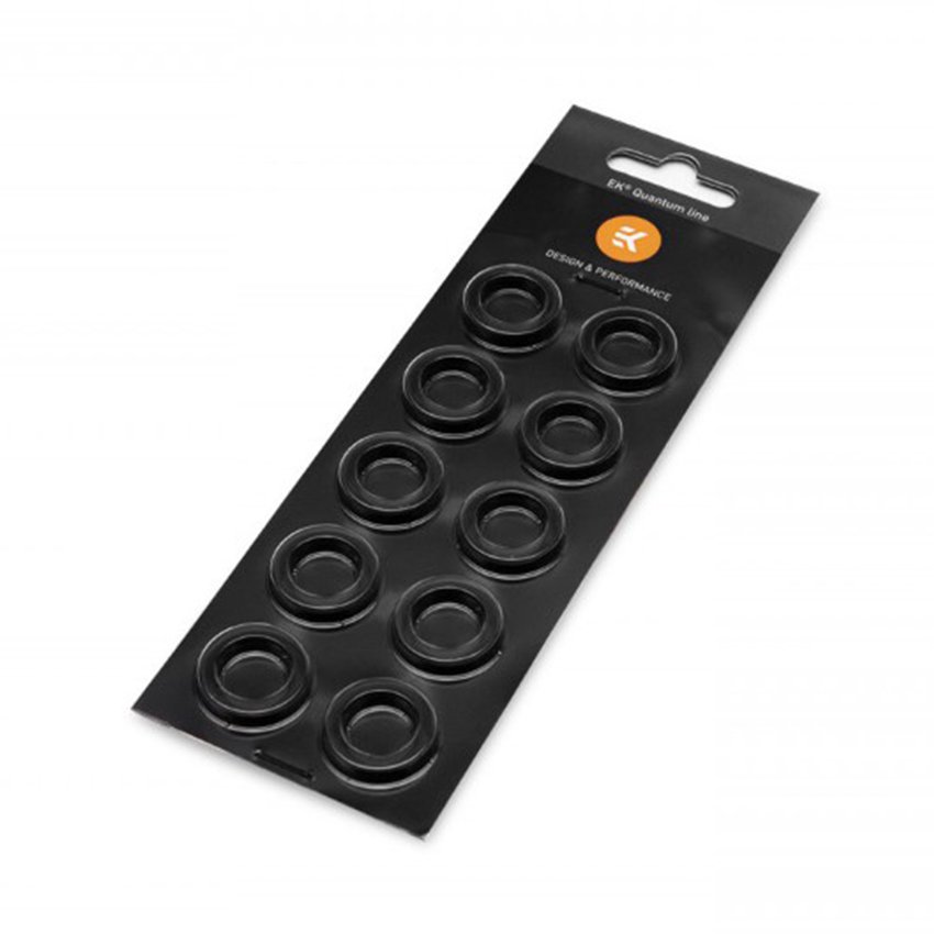 EK-Torque HTC-12 Color Rings Pack - Black ( 10 pcs ) (HÀNG THANH LÝ)