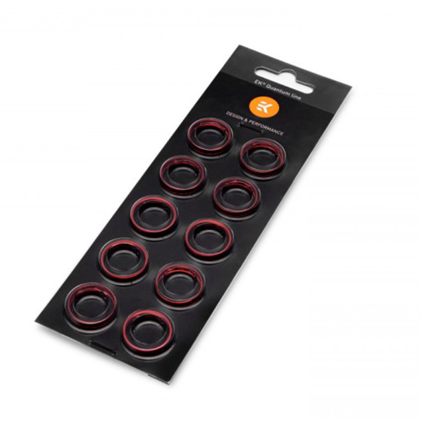 EK-Torque HTC-12 Color Rings Pack - Red ( 10 pcs ) (HÀNG THANH LÝ)