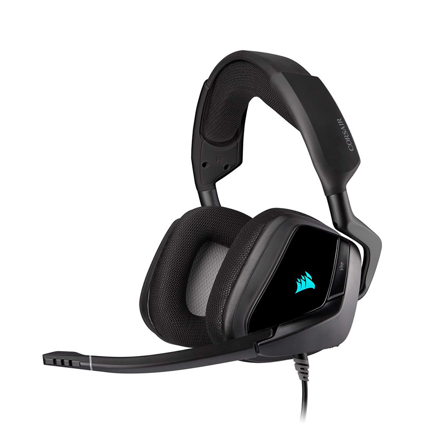 Tai nghe chơi game Corsair VOID RGB ELITE USB 7.1 Carbon - CA-9011203-AP