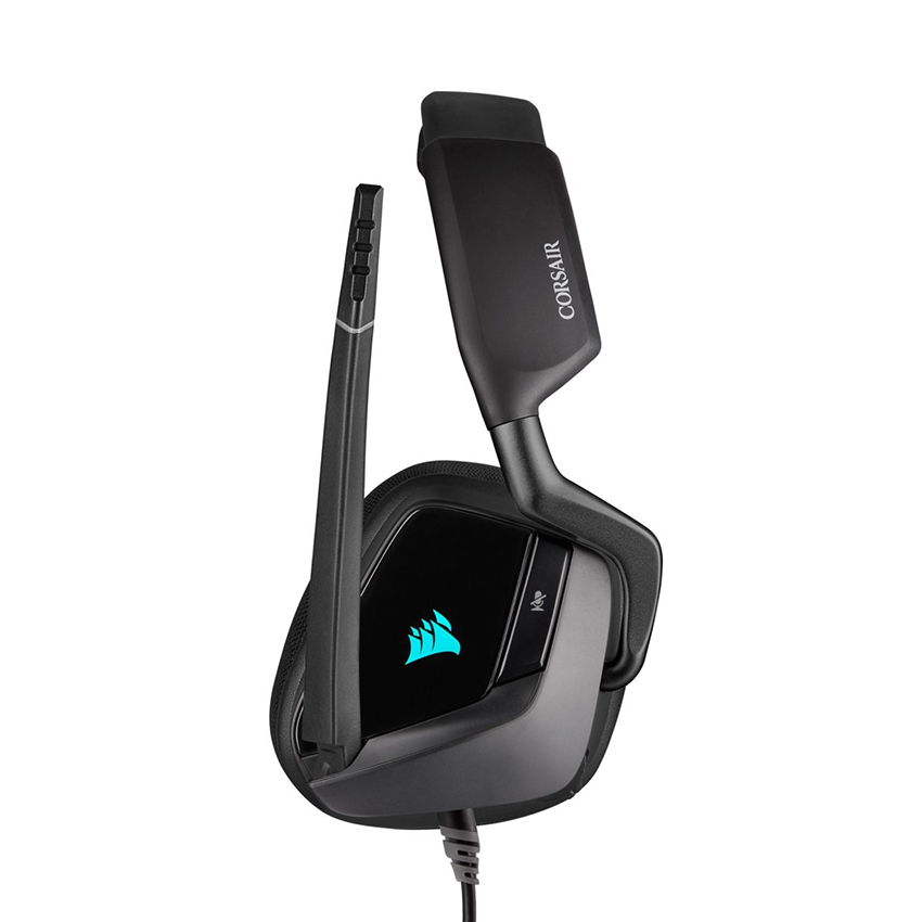 Tai nghe chơi game Corsair VOID RGB ELITE USB 7.1 Carbon - CA-9011203-AP