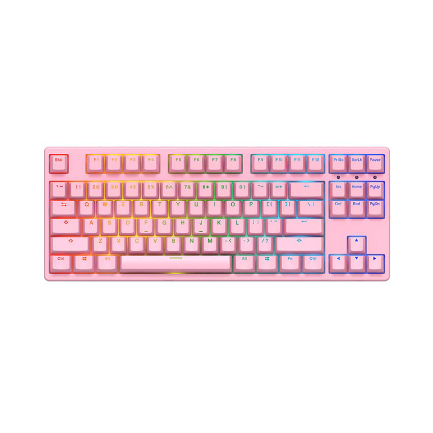 Bàn phím AKKO 3087S RGB Pink (Akko Switch orange)
