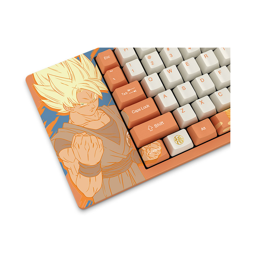 Bàn phím AKKO ACG84 Dragon Ball Super Goku - Cherry Switch Blue