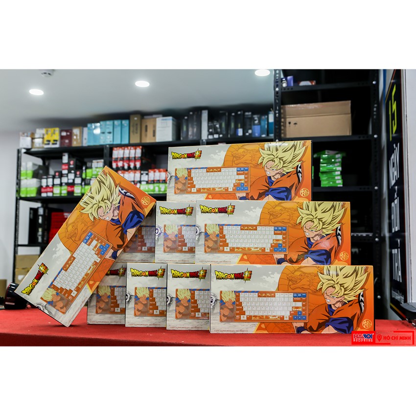 Bàn phím AKKO ACG84 Dragon Ball Super Goku - Cherry Switch Blue