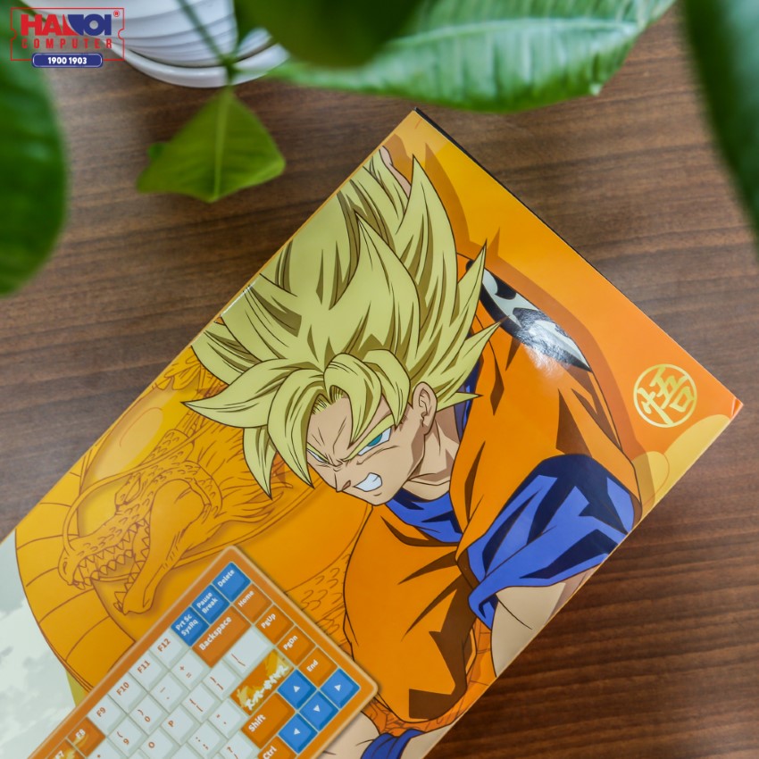 Bàn phím AKKO ACG84 Dragon Ball Super Goku - Cherry Switch Blue