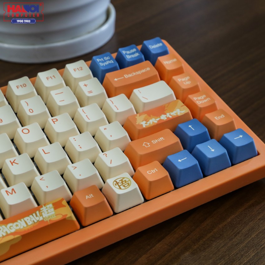 Bàn phím AKKO ACG84 Dragon Ball Super Goku - Cherry Switch Blue