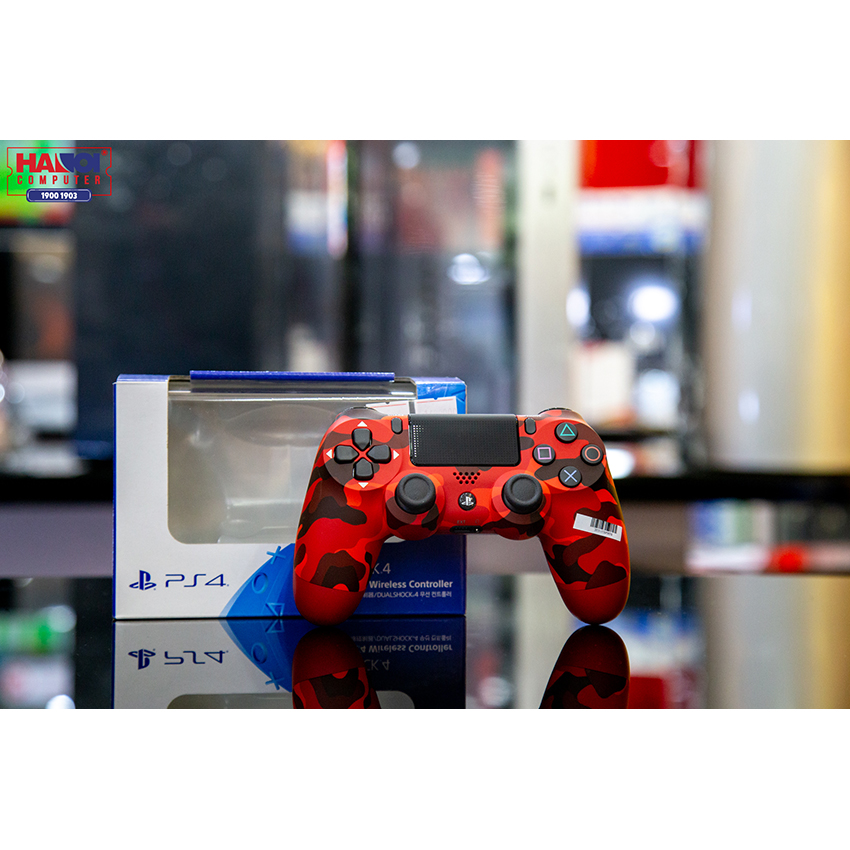 GamePad Sony PS4 DUALSHOCK 4 Wireless Controller Red Camouflage CUH-ZCT2G30