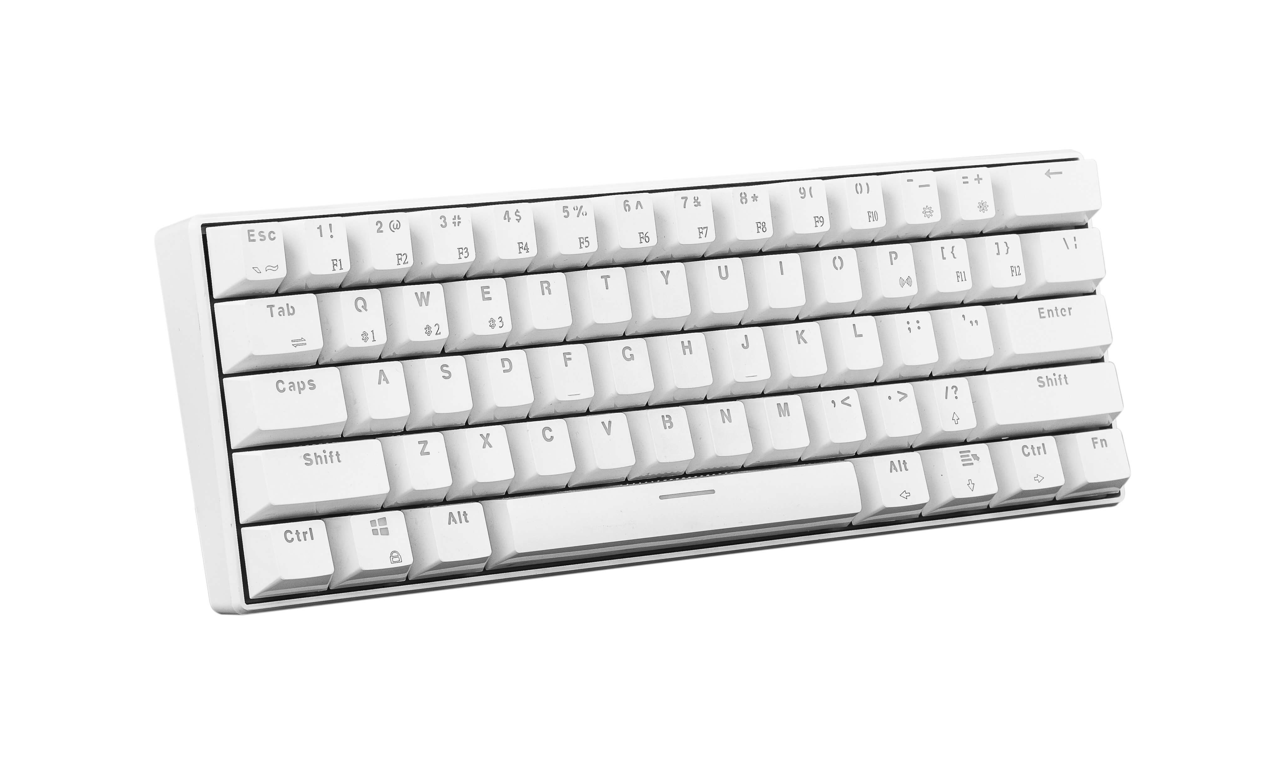 Bàn phím cơ E-Dra EK361W White (Outemu Red switch/ABS/USB/Led RGB/Trắng)