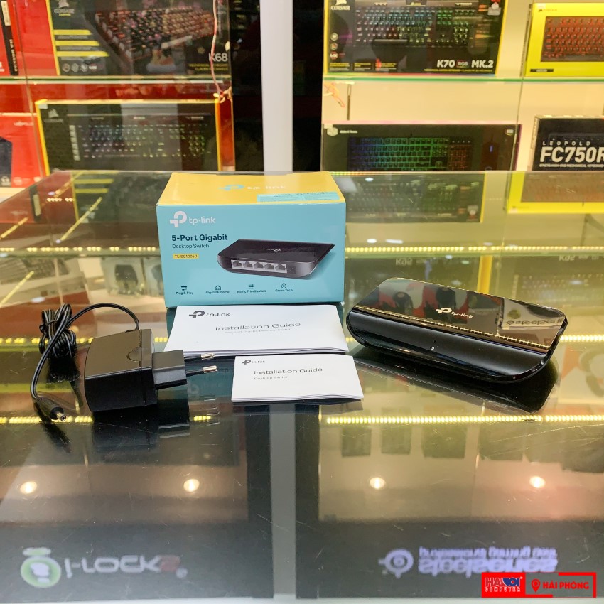 Switch TP-Link TL-SG1005D 5 Port 10/100/1000 Mbps Vỏ nhựa