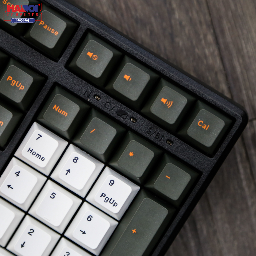 Bàn phím cơ Mistel X8 Gloaming (USB/Cherry Blue switch)
