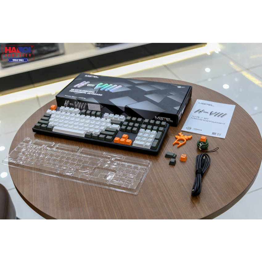Bàn phím cơ Mistel X8 Gloaming (USB/Cherry Brown switch)