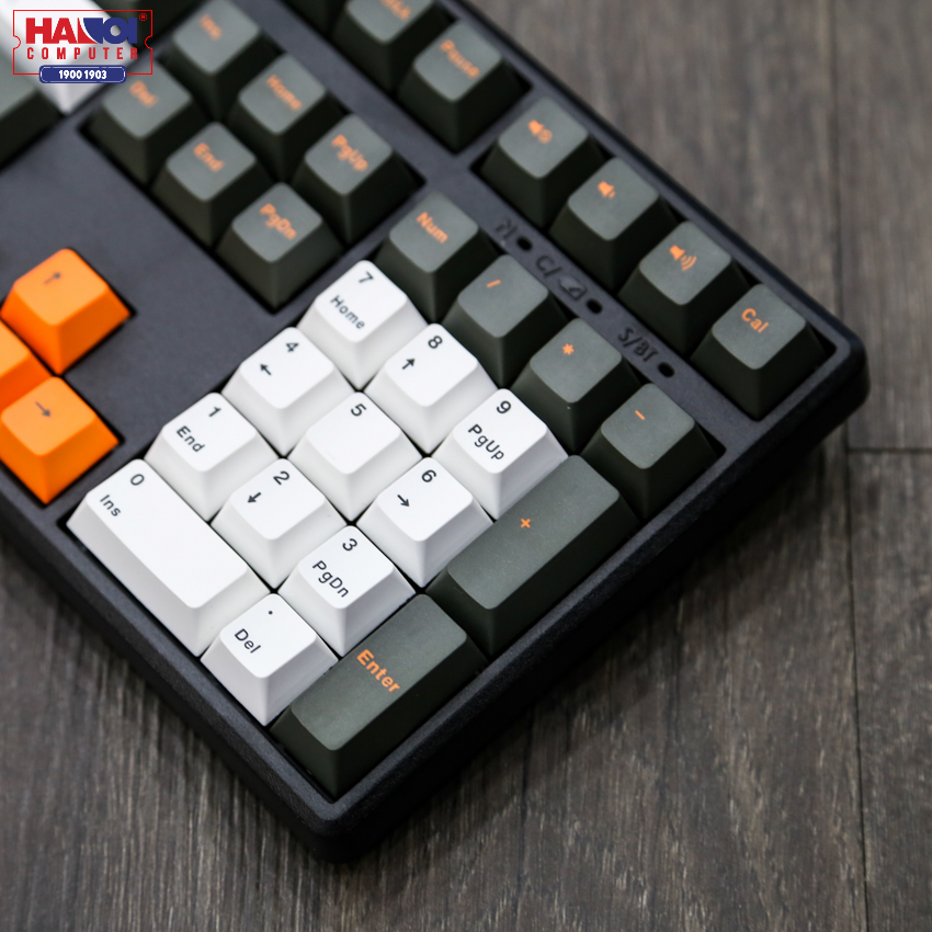 Bàn phím cơ Mistel X8 Gloaming (USB/Cherry Brown switch)