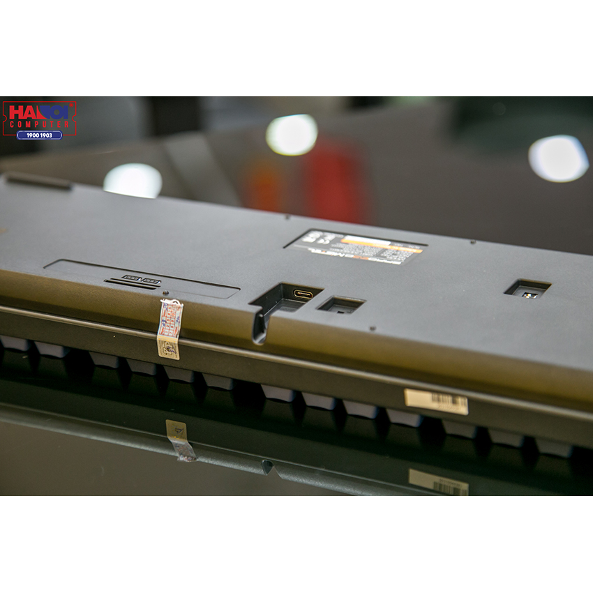 Bàn phím cơ không dây Mistel X8 Glaze Blue (Bluetooth/Cherry Brown switch)