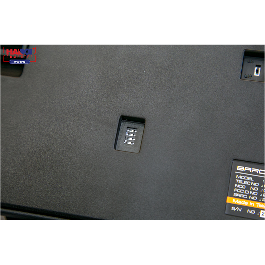 Bàn phím cơ không dây Mistel X8 Glaze Blue (Bluetooth/Cherry Brown switch)