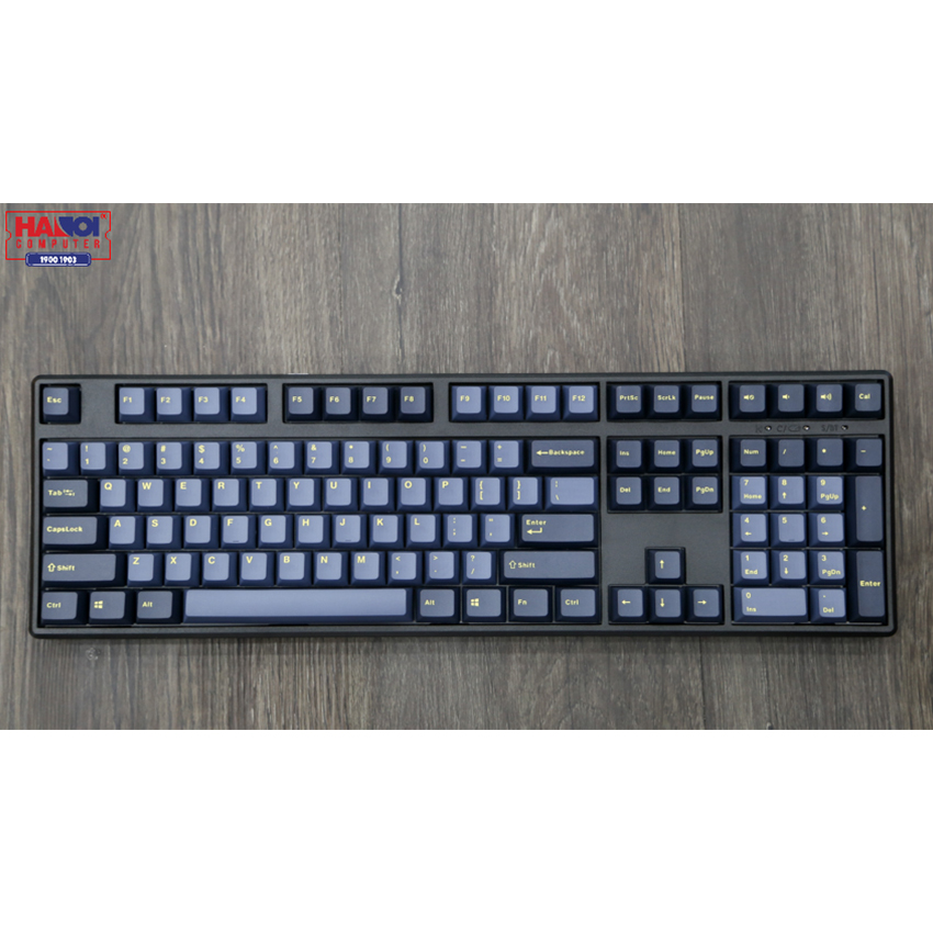 Bàn phím cơ không dây Mistel X8 Glaze Blue (Bluetooth/Cherry Brown switch)