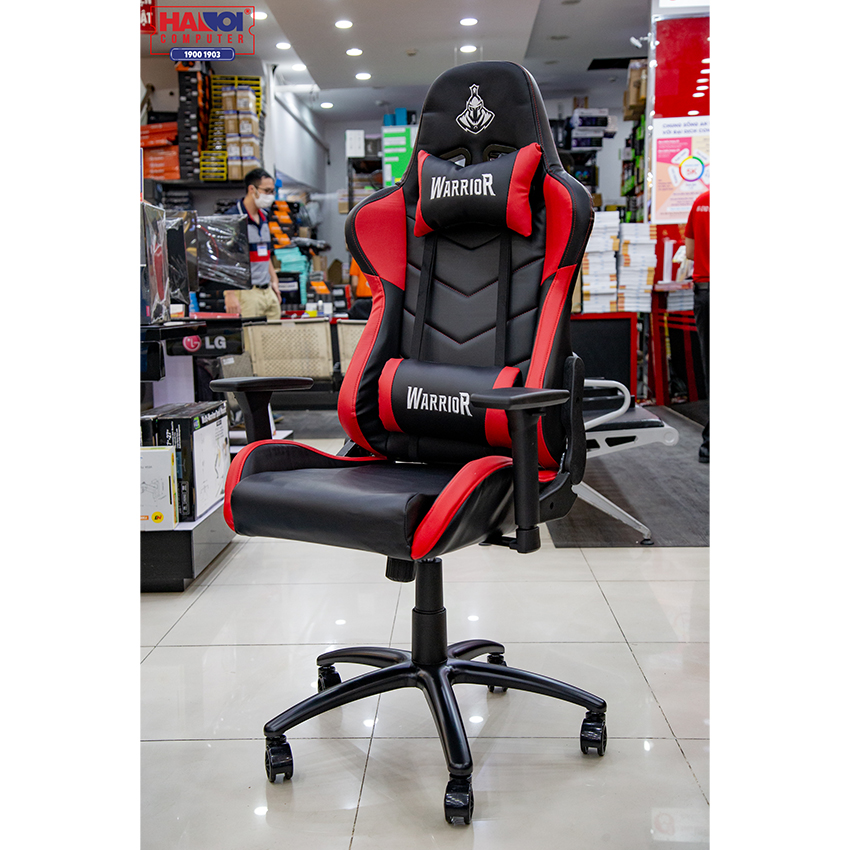 Ghế Gamer Warrior Raider Series Black/Red (WGC206)