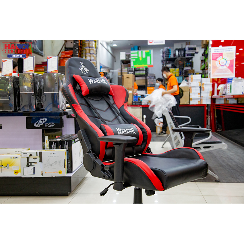 Ghế Gamer Warrior Raider Series Black/Red (WGC206)