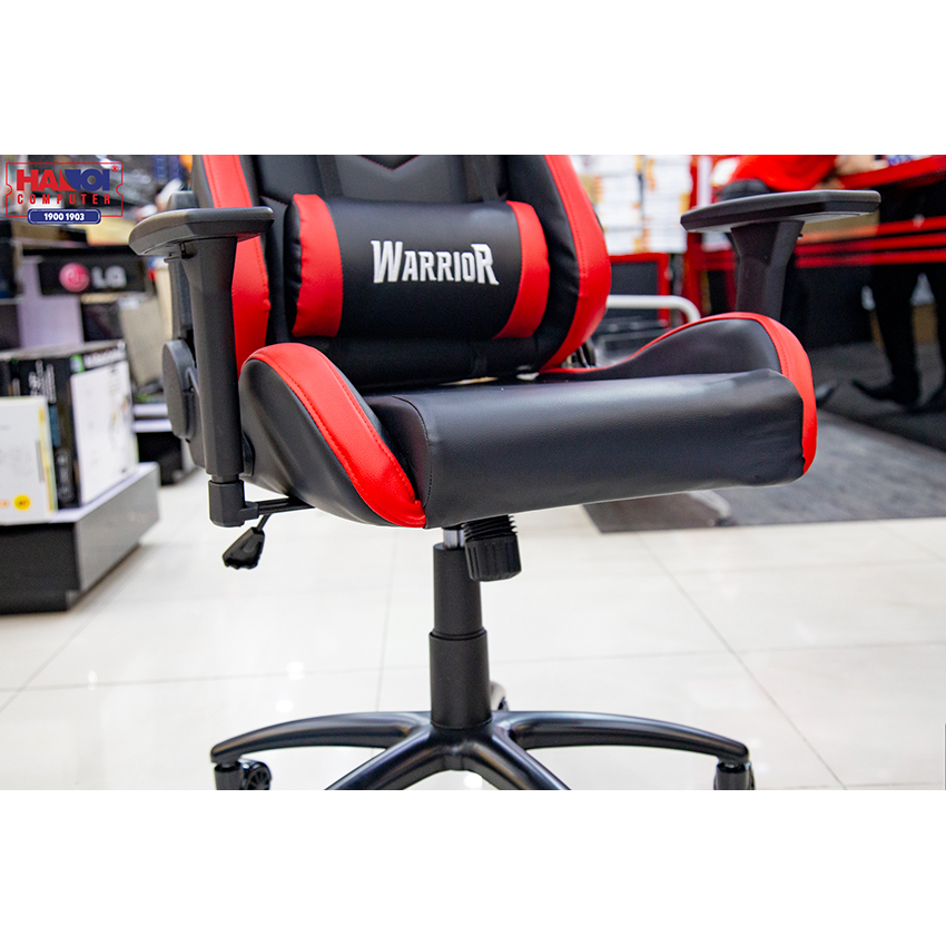 Ghế Gamer Warrior Raider Series Black/Red (WGC206)