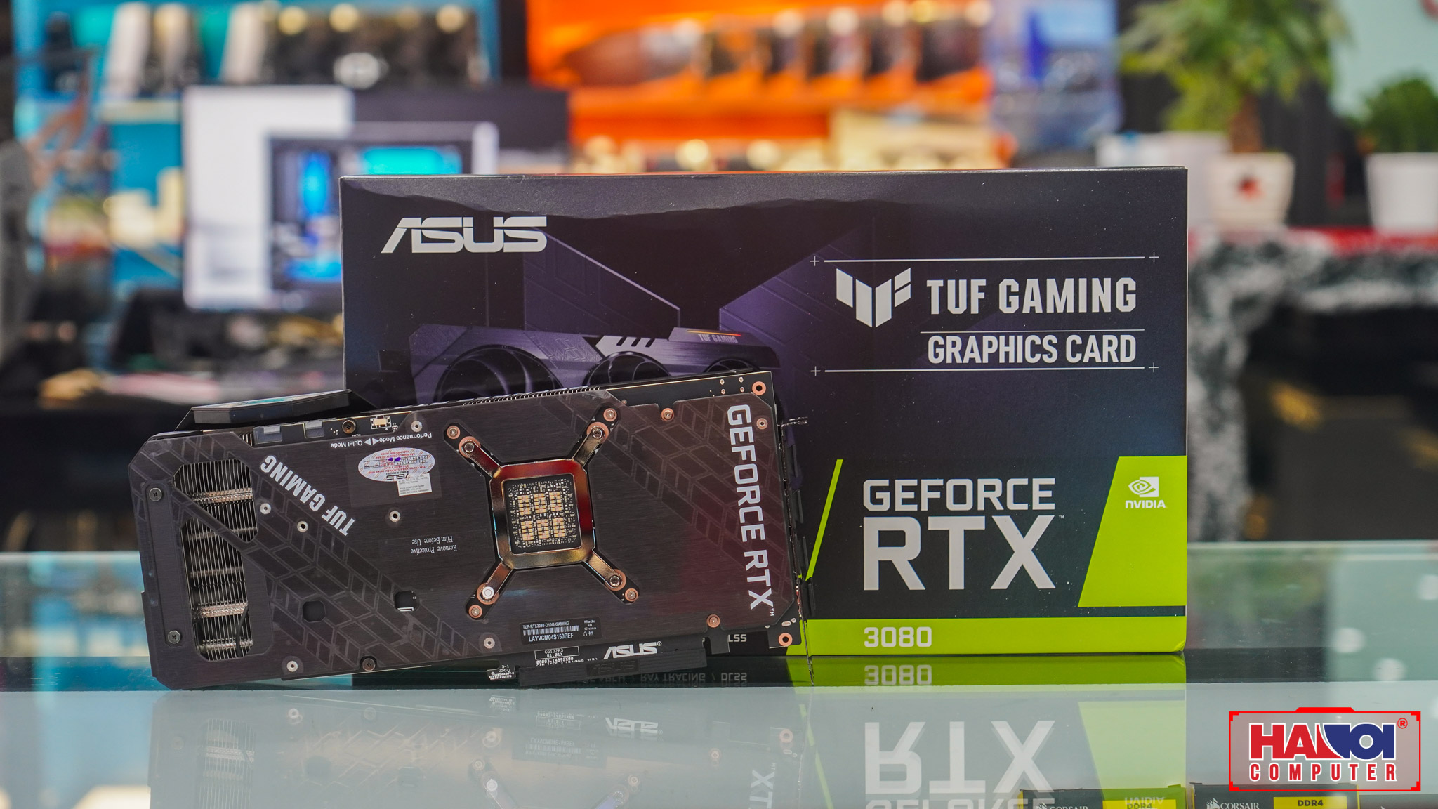 Card màn hình Asus TUF-RTX3080-10G-GAMING (10GB GDDR6X, 320-bit, HDMI +DP, 2x8-pin)