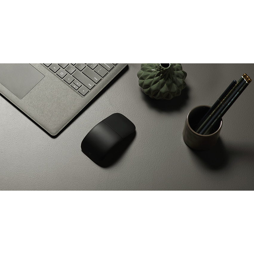 Chuột không dây Microsoft Arc Mouse Bluetooth (màu đen) (ELG-00005)