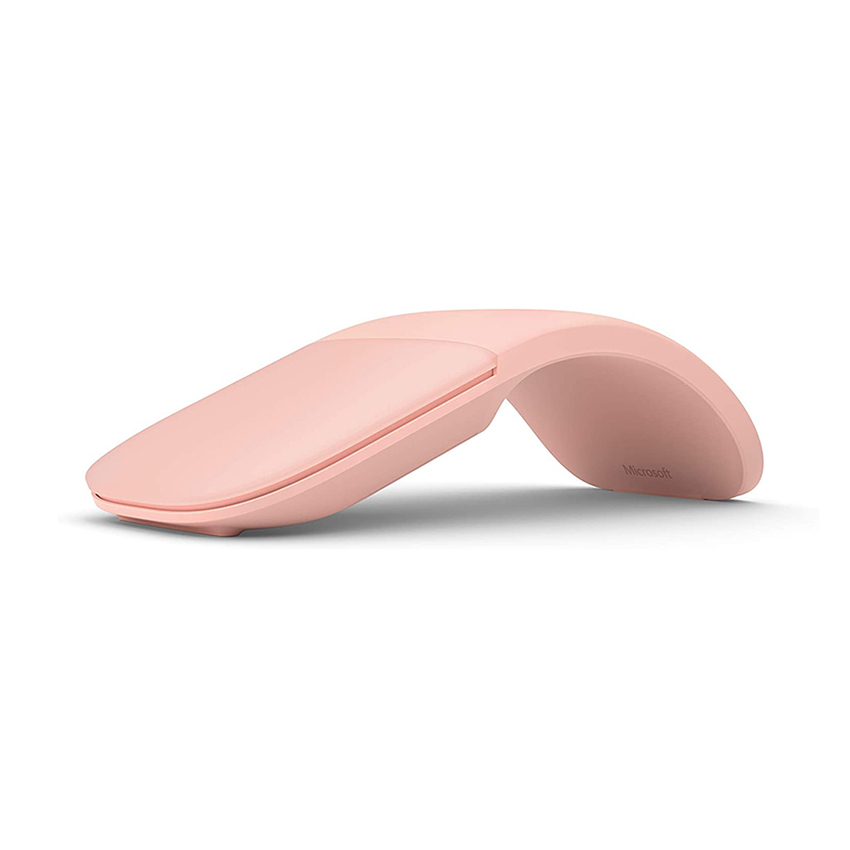 Chuột không dây Microsoft Arc Mouse Bluetooth (màu hồng đào nhạt) (ELG-00031)