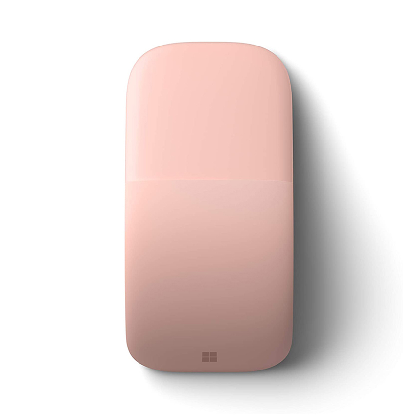 Chuột không dây Microsoft Arc Mouse Bluetooth (màu hồng đào nhạt) (ELG-00031)