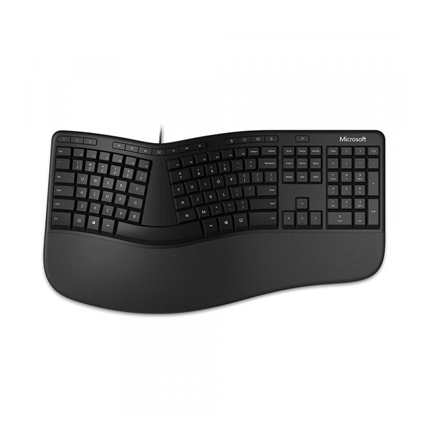 Bàn phím Microsoft Ergonomic (màu đen) (LXM-00015)