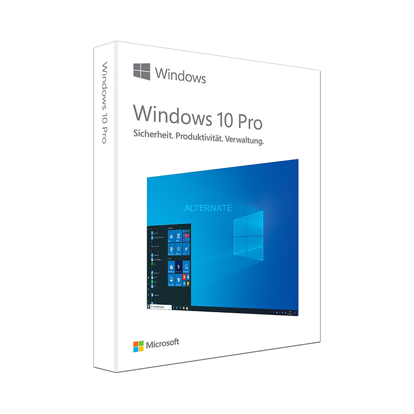 Hệ điều hành Microsoft Windows 10 Pro FPP 32bit/64bit Eng Intl USB (HAV-00060)