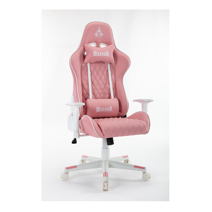 Ghế Gamer Warrior Raider Series White/Pink (WGC206)