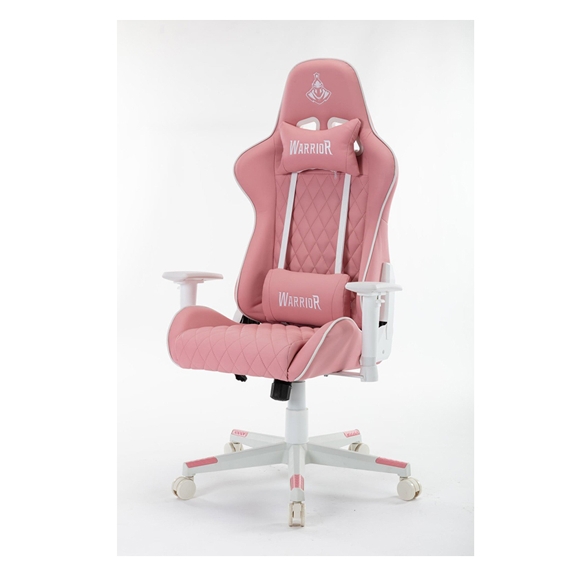 Ghế Gamer Warrior Raider Series White/Pink (WGC206)