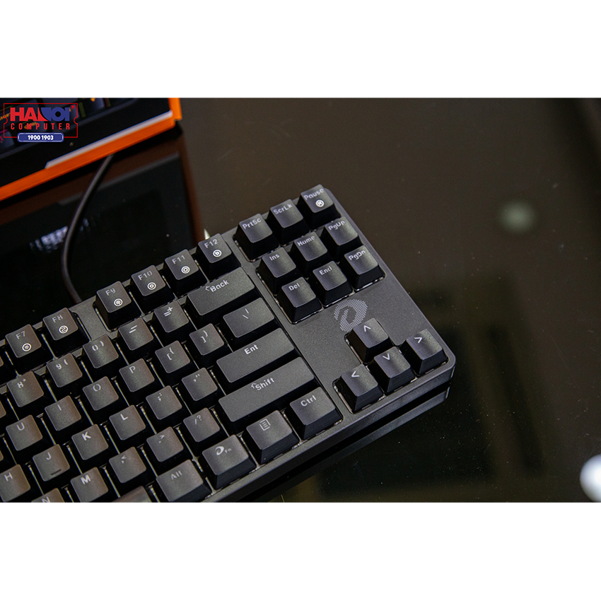 Bàn Phím cơ Dareu EK87 Multi-Led Black (USB/Multi Led/Red switch)