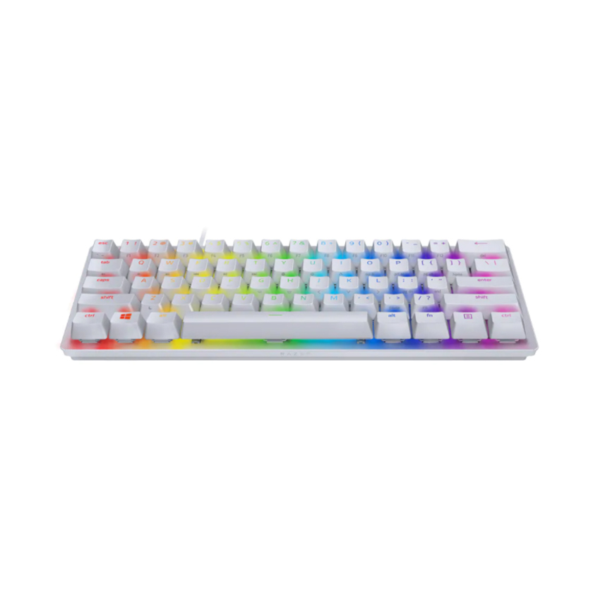 Bàn phím cơ Razer Huntsman Mini Mercury ( Linear Red optical switch) (RZ03-03390400-R3M1)