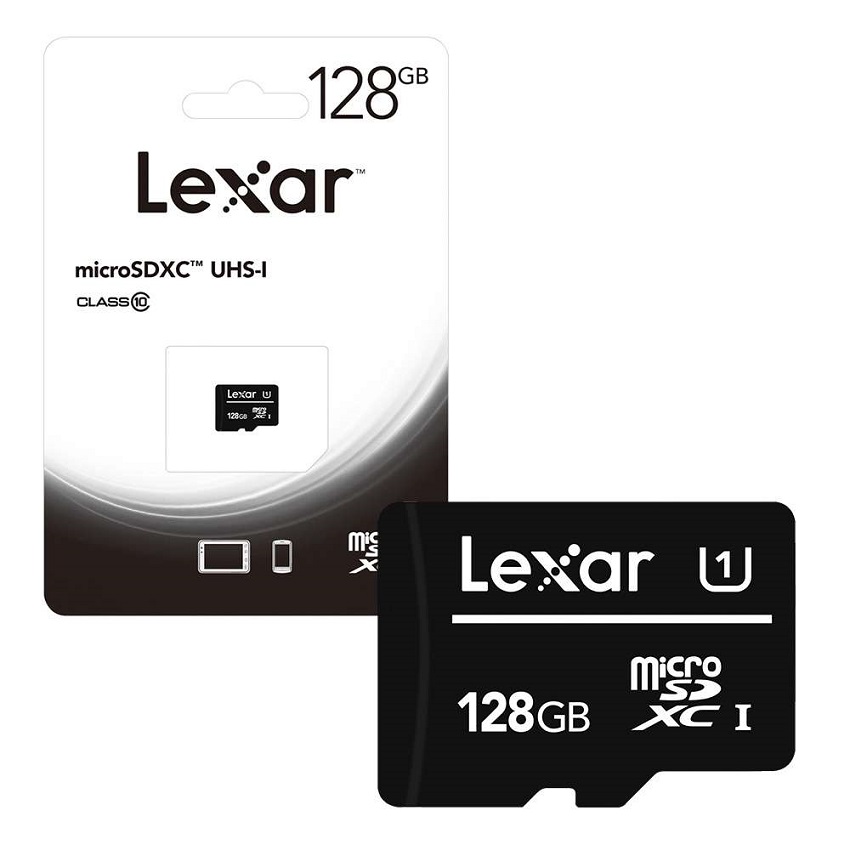 Thẻ nhớ LEXAR 128GB microSD XC - USH-I Class 10 U1 (LFSDM10-128ABC10)