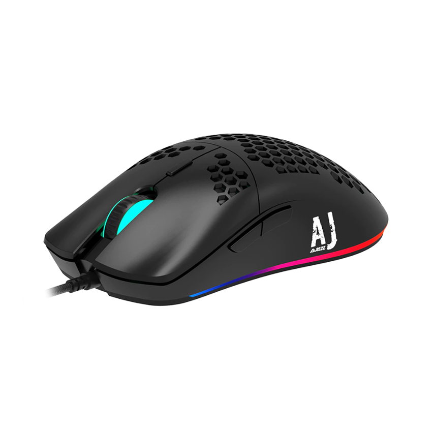 Chuột Ajazz AJ390 (USB/RGB/màu đen)