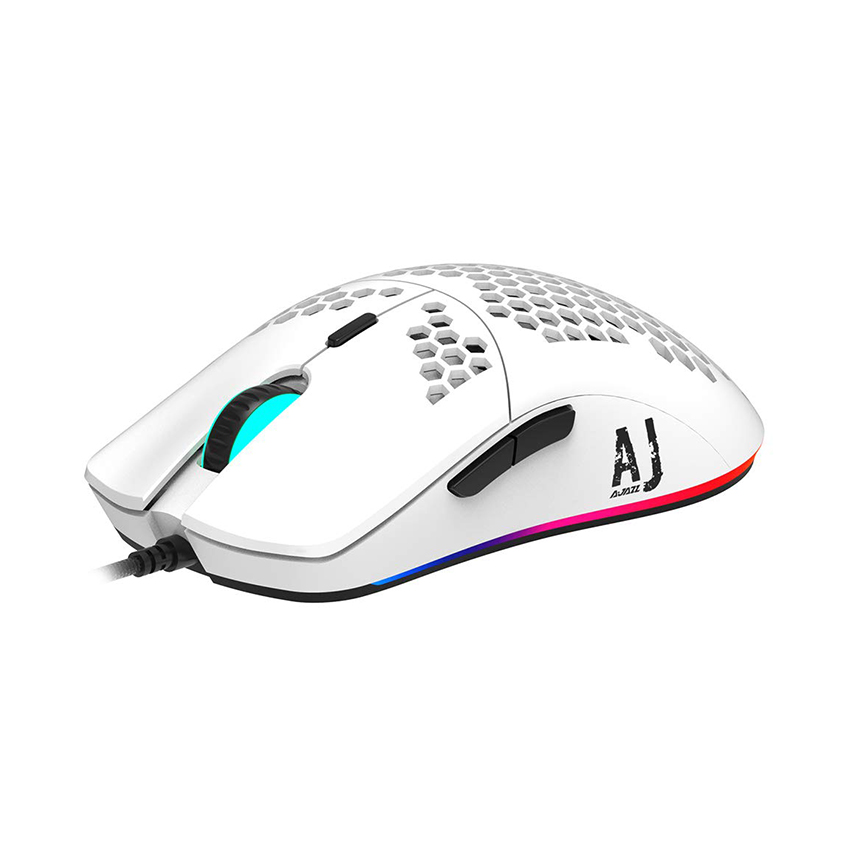 Chuột Ajazz AJ390 (USB/RGB/màu trắng)