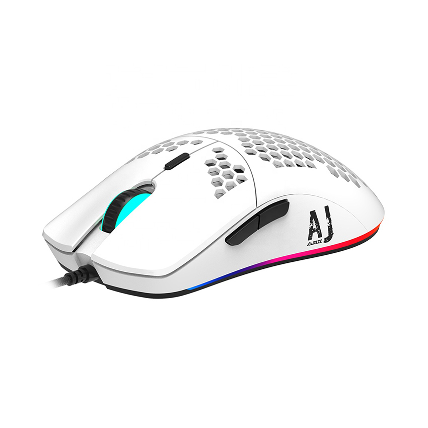 Chuột Ajazz AJ390R (USB/RGB/màu trắng)