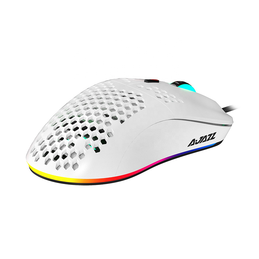 Chuột Ajazz AJ390R (USB/RGB/màu trắng)