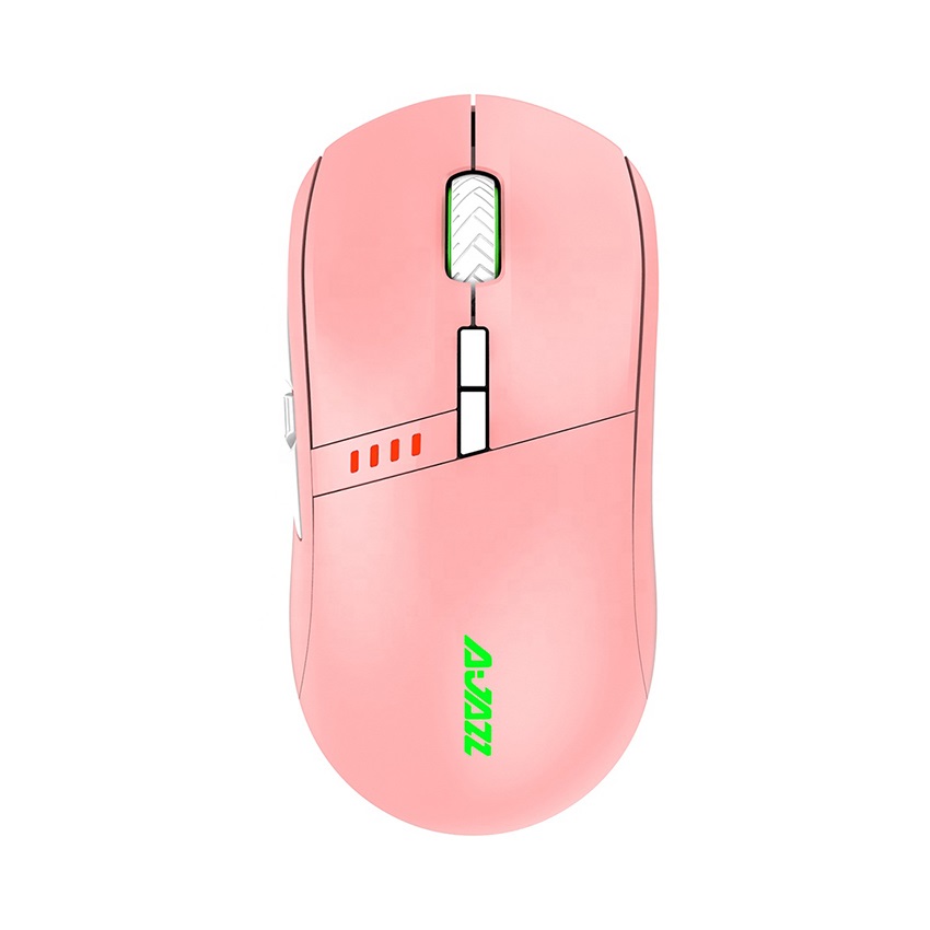 Chuột không dây Ajazz i305 Pro Pink (USB/RGB/màu hồng)