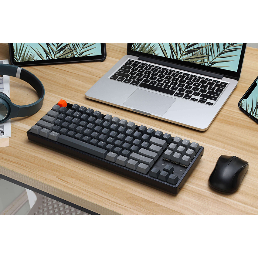 Bàn phím cơ Keychron K8 C3 (Gateron Brown switch/nhôm/RGB)