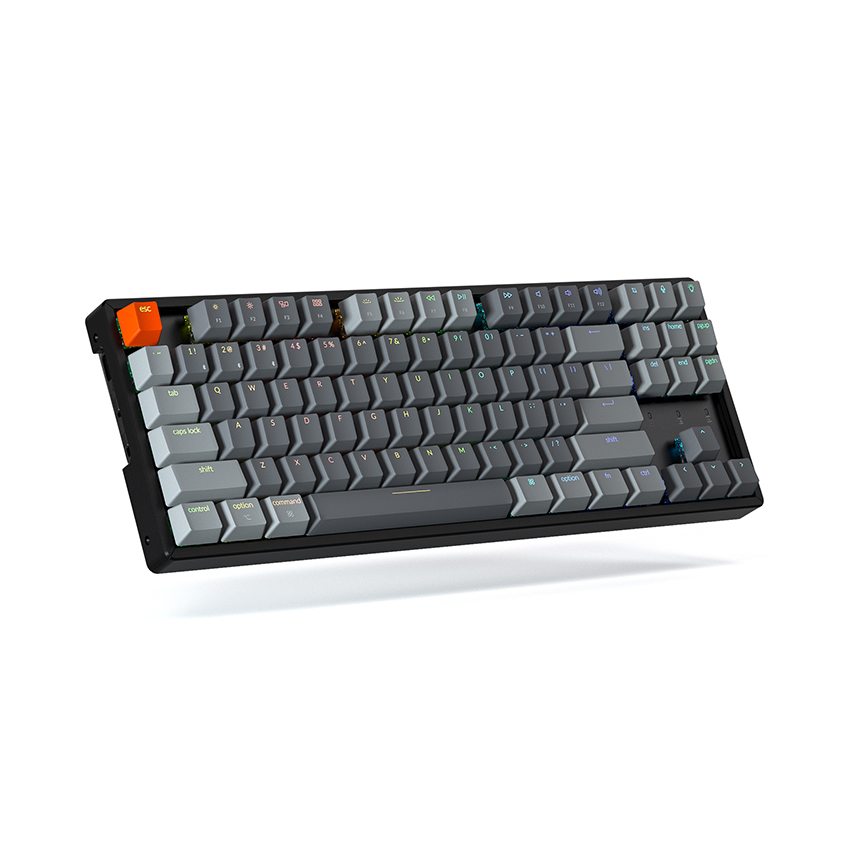 Bàn phím cơ Keychron K8 C3 (Gateron Brown switch/nhôm/RGB)