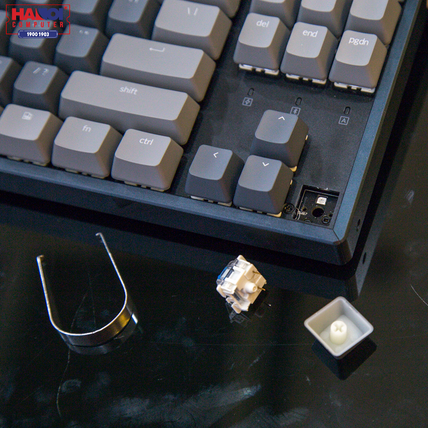 Bàn phím cơ Keychron K8 J3 (Gateron Brown switch/nhôm/RGB/Hotswap)