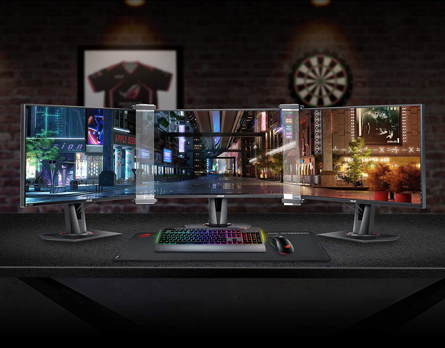 Bộ ghép màn hình Asus ROG Bezel Free Kit ABF01