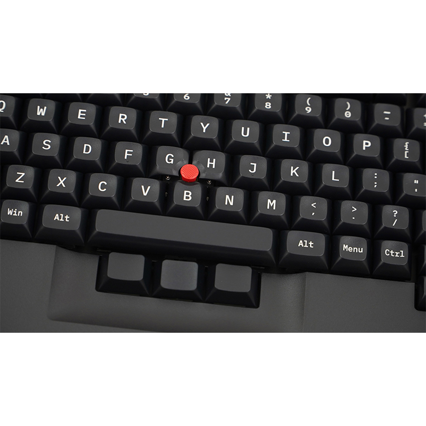 Bàn phím Tex Shinobi 7 Row (USB/Trackpoint/Cherry Blue switch/ASC-II layout/Đen)