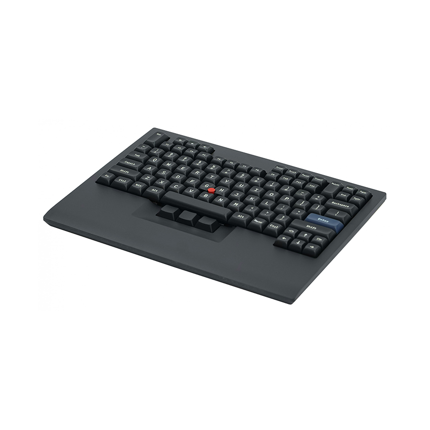 Bàn phím Tex Shinobi 7 Row (USB/Trackpoint/Cherry Red switch/ASC-II layout/Đen)