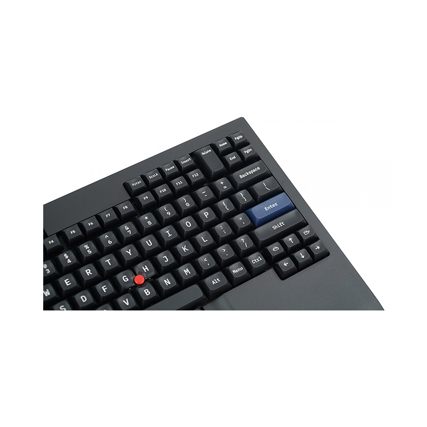 Bàn phím Tex Shinobi 7 Row (USB/Trackpoint/Cherry Red switch/ASC-II layout/Đen)